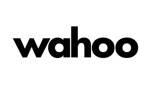 Wahoo SS Logo Black on White 500x300