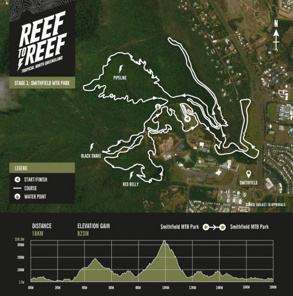 Course Info - Reef to Reef MTB  4 Day Mtb Stage Race Cairns North 